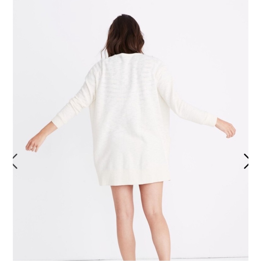 Madewell Ryder Cream Open Cardigan - Picture 2 of 7
